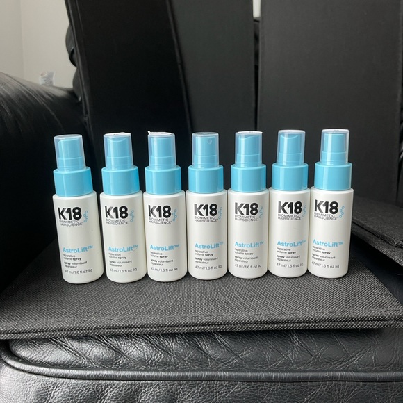 BUNDLE OF 7. K18 AstroLift1.6oz/45ml. Reparative Volume Spray